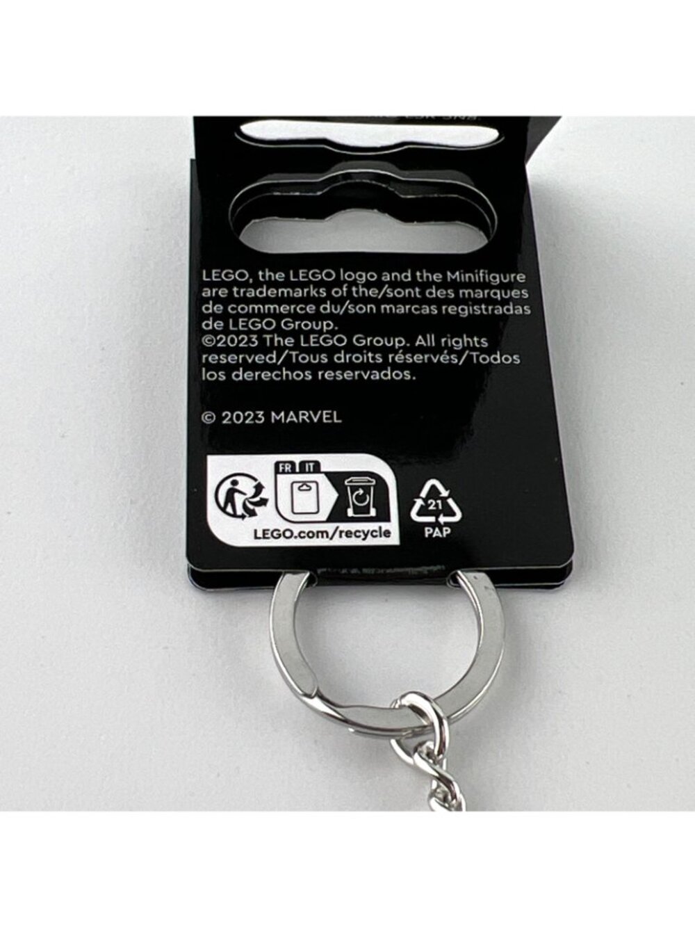 LEGO Scarlet Witch Minifigure Keychain 3" Wanda Maximoff Infinity Saga Marvel - Picture 7 of 8